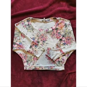 3/4 Sleeve Cropped Shirt